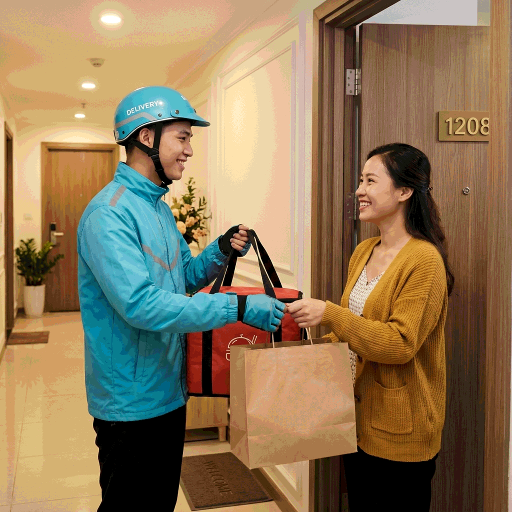 Giao hàng an toàn - Thần Đèn