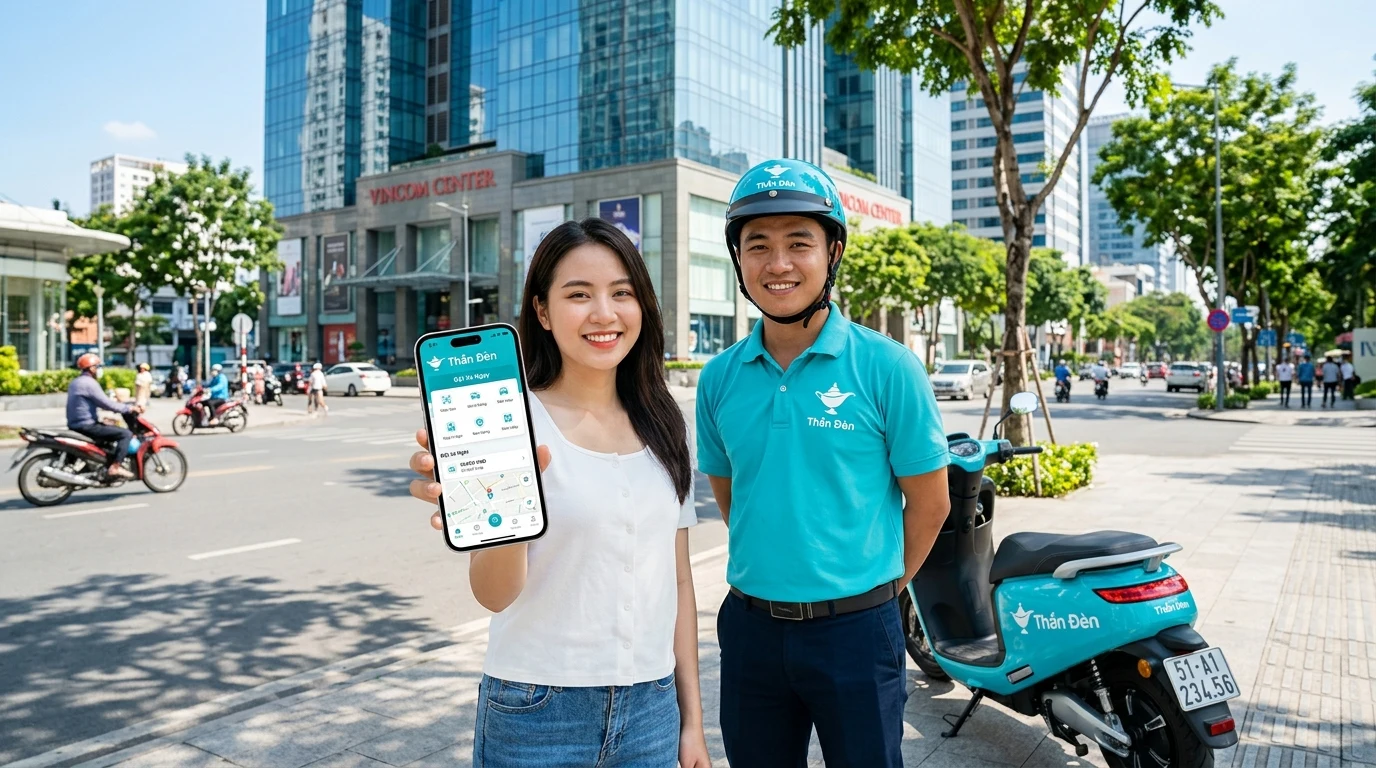Cẩm nang hướng dẫn đặt dịch vụ trên ứng dụng Thần Đèn