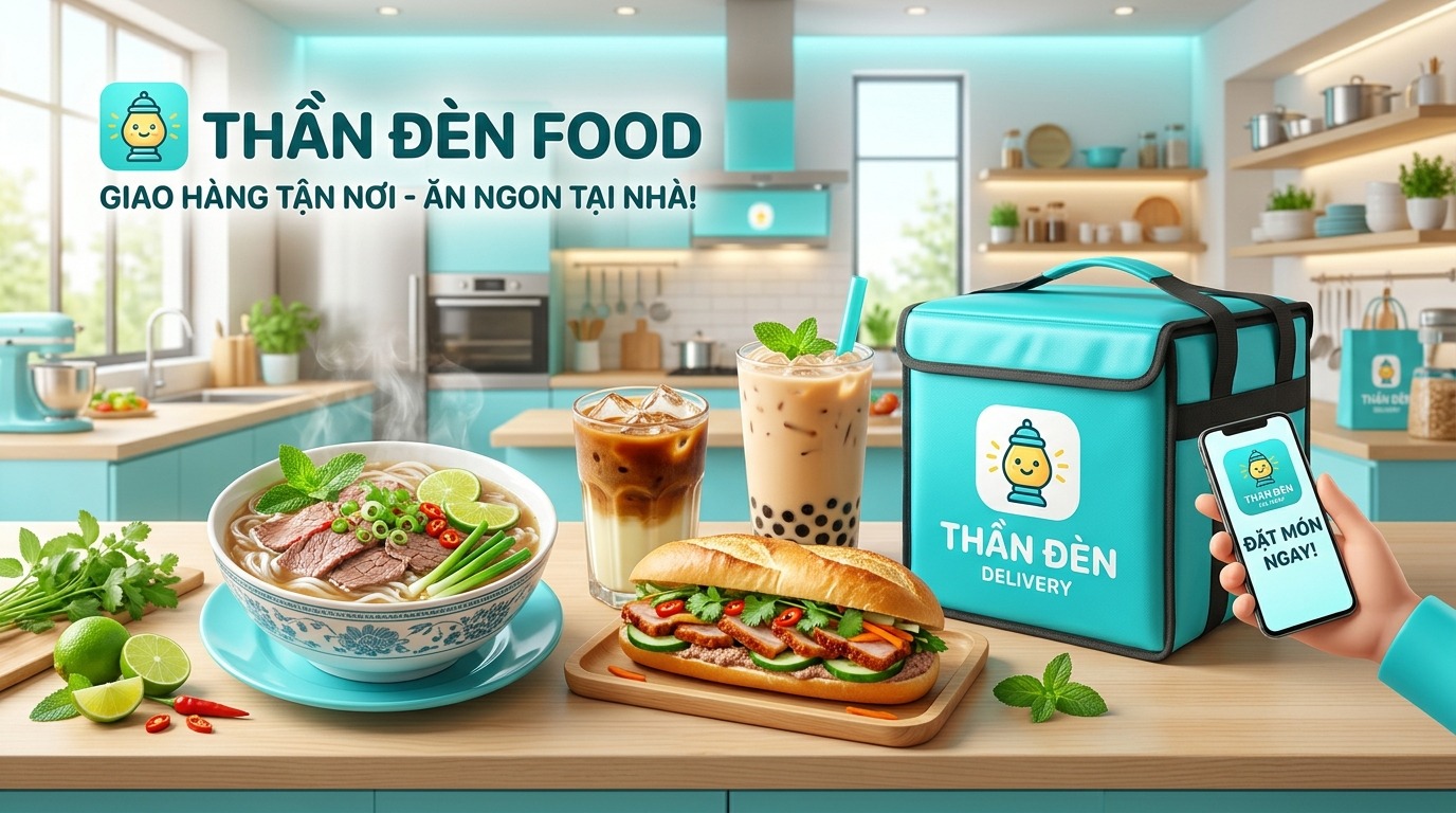 Thần Đèn Food - Đặt Món Ngon Nóng Hổi